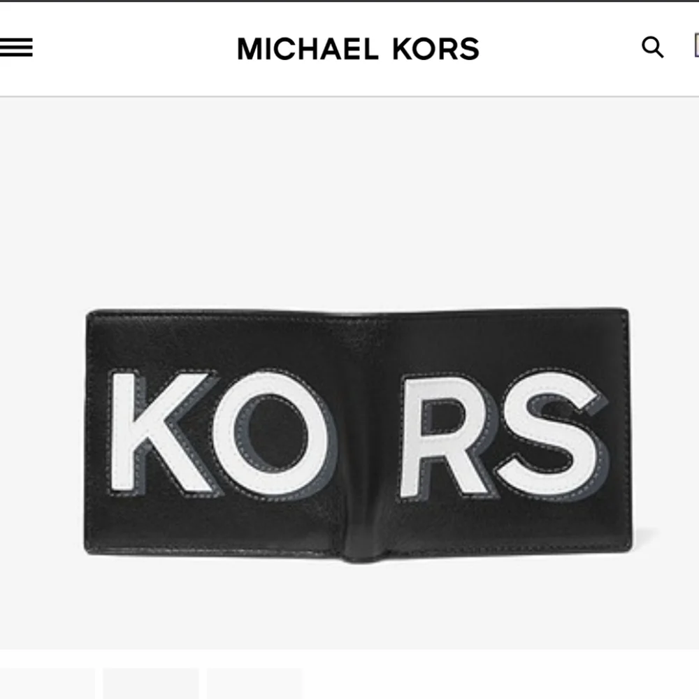 MICHAEL KORS COOPER KORS LEATHER WALLET